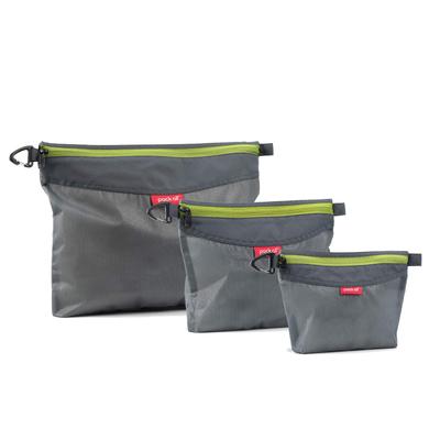 Pack All Mesh Pouch Travel Pouch Set with Zippered File Small Document Travel Office Stationery Storage, Organizer, Organizer, Storage, Supplies,