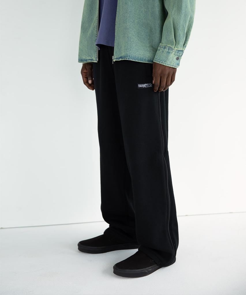 THISISNEVERTHAT Side Zip Sweatpant Black