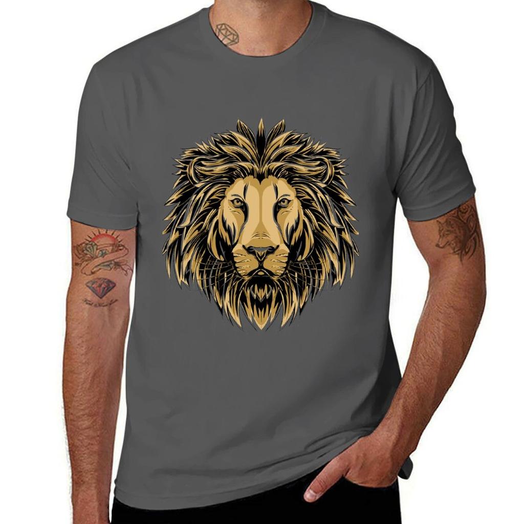 I am a Lion TShirt Big and Tall Solid Color TShirt