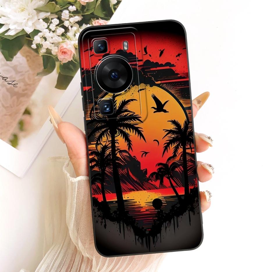 For Huawei P60 Pro Case MNA-AL00 MNA-LX9 Cute Rabbit Cartoon Cover Soft TPU Phone Case For Huawei P60 Art P 60 Pro Fundas Bumper