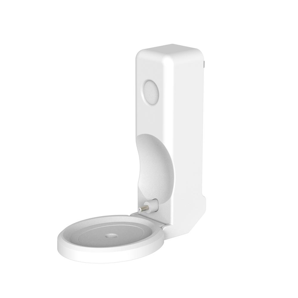 For Echo Spot (2025 release) Wall Holder with Cable Storage ABS Material Hard Case Wall Mount Bracket for Echo Spot Stand