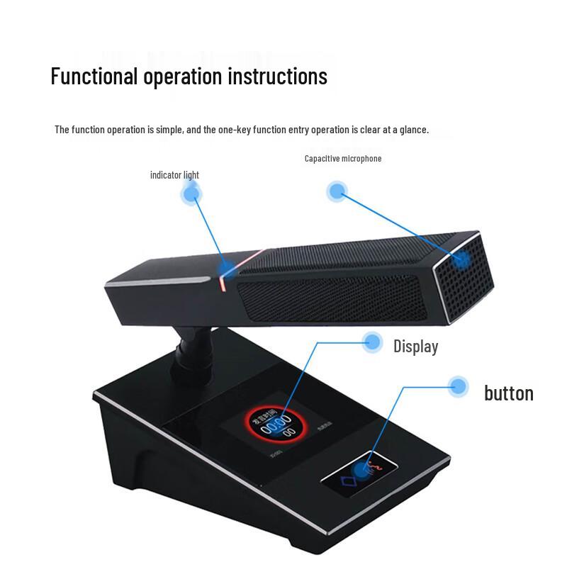 Runpu RP-9800D Digital Desktop Conference Microphone System