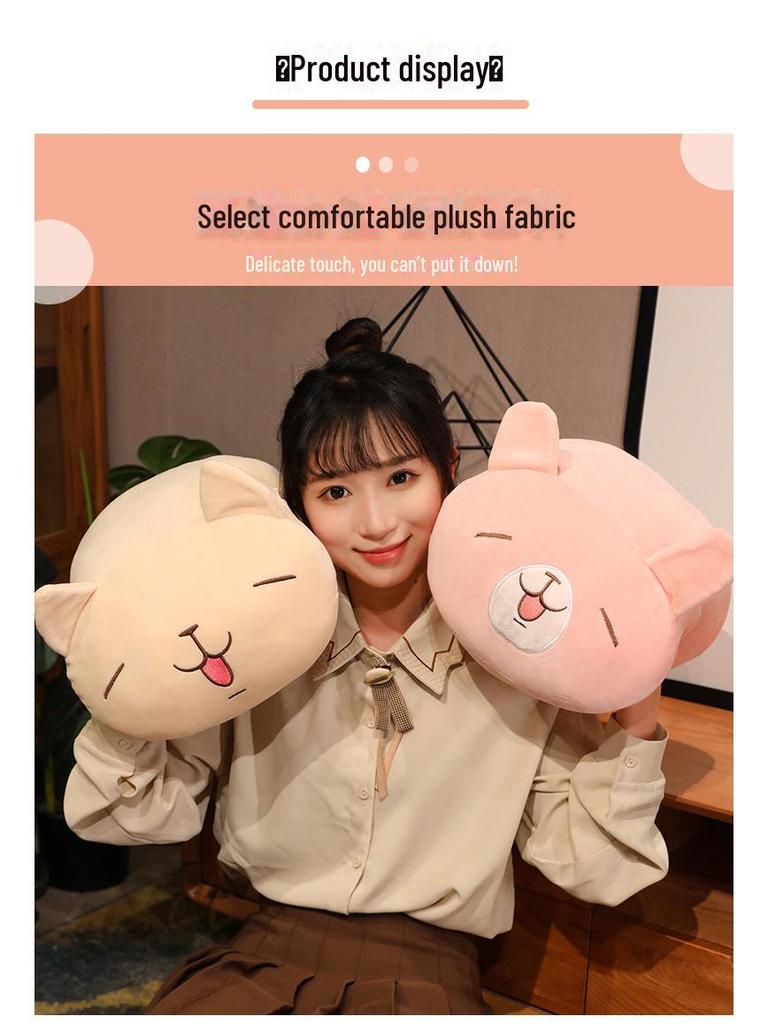 Sevimli Kış El Isıtıcısı Yastık: Öğrenciler için Rahat Bel Yastığı ve Uyku Yastığı