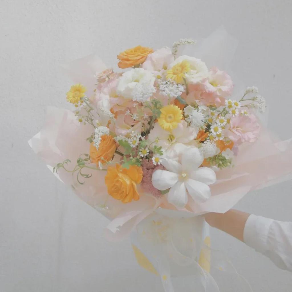 Sydney Erdbeere Floral Wasserdichtes Geschenkpapier für Sträuße