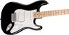 Squier Electric Guitar Stratocaster Black Maple