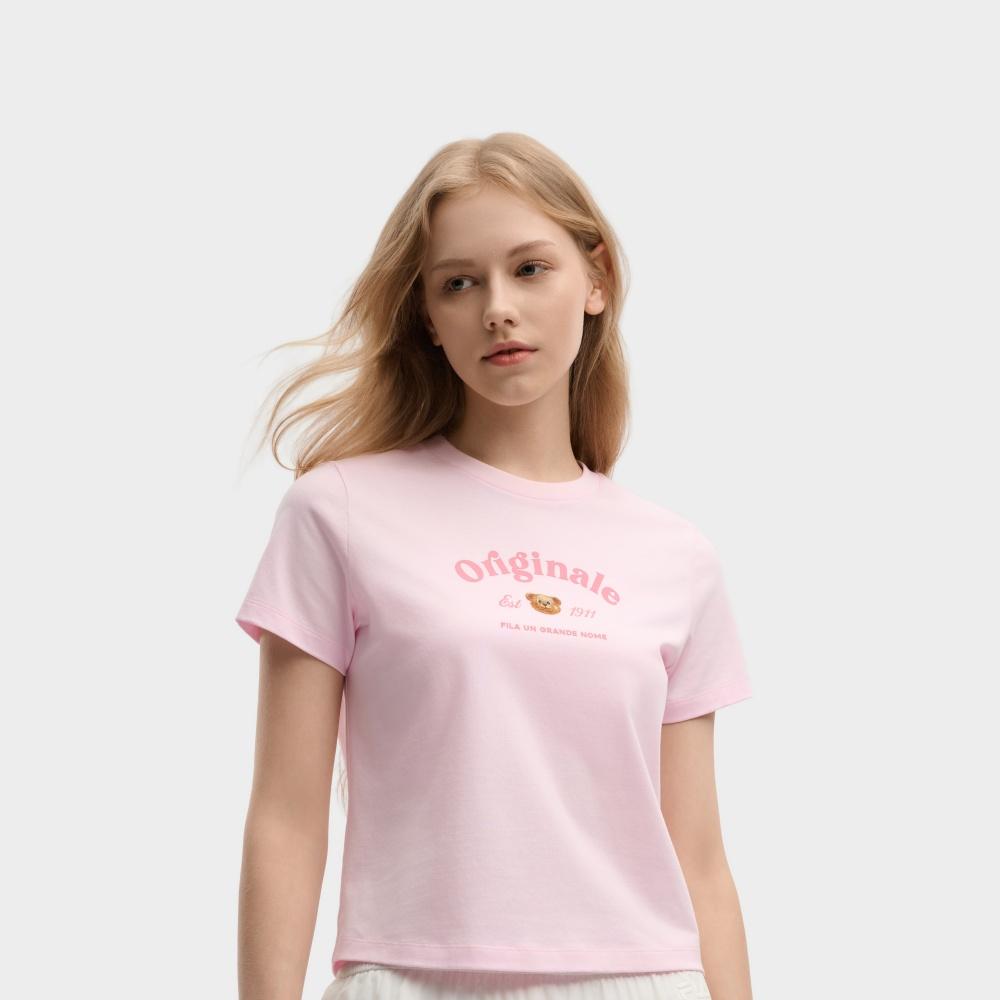 FILA Original Comfortable Skin-Friendly T-Shirt Women tops F11W639103FPK