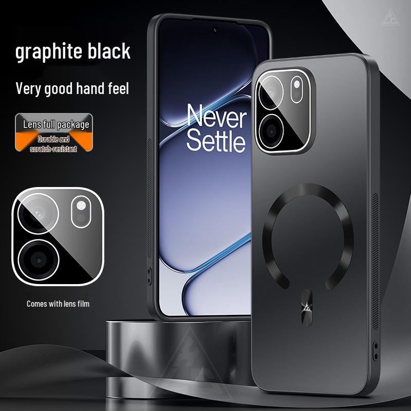 OnePlus Turbo 6V Magnetic Rotating Phone Case with Stand & Frosted Anti-Drop Full Coverage OnePlus Turbo 6