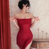 Sex Underwear, Sexy Suspenders, Mesh See-through Hip Skirt, Women's Pajamas, No-take Uniform Pajamas