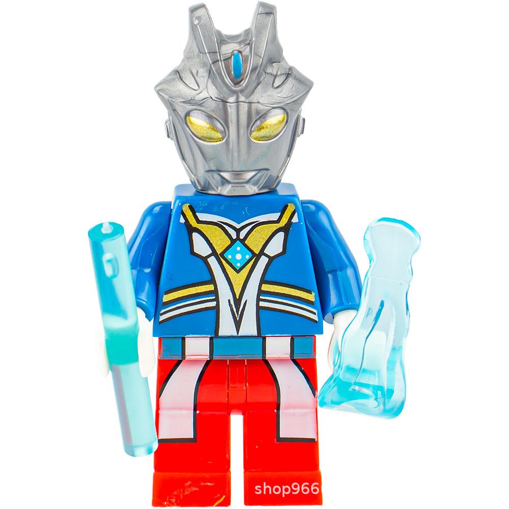 Ninja Warrior Superhero Doll With Weapon Single Building Block Assembly Toy
