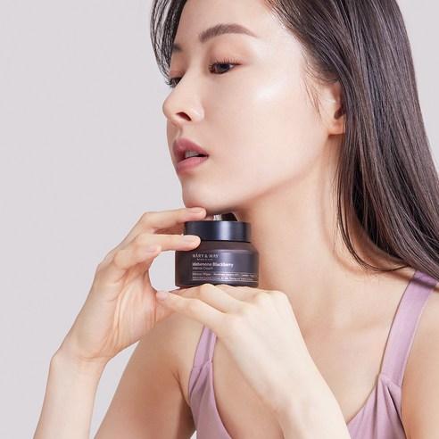MARY&MAY Idebenone Blackberry Intense Cream Antioxidant & Firming Care 70g