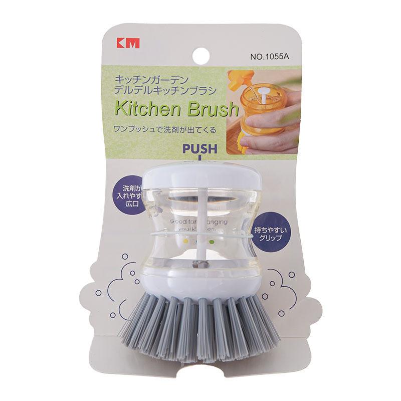 Scrubber Dishwashing Nonstick For Pots Pans And Utensils With Abs Handle As