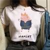 Summer Fashion Oversized T-Shirt for Women Harajuku Style Cockatiels Parrot Graphic Loose Short Sleeve Funny Bird Print Top