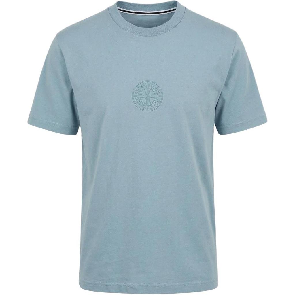 Stone Island Camouflage Compass Print Short Sleeve T-Shirt Men tops L1S152100001S0E14-V004A