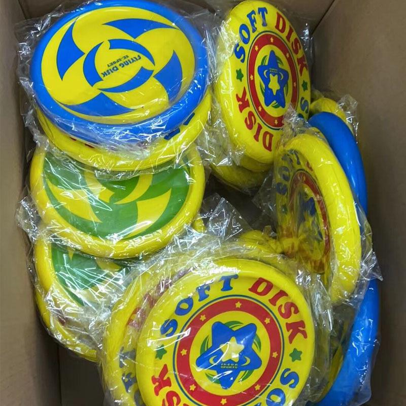 Children's Soft PU Foam Frisbee for Sensory Play and Outdoor Parent-Child Activities