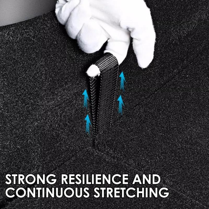 Car Rear Trunk Drawstring Opening Tail Box Cover Magic Tape Fixed Nylon Handle Pull Strap for Tesla Model Y Interior Accessories