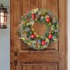 Front Door Wreath Comfortable Xmas Wreath Christmas Ball Wreath Unique For Hotel Office Front Door