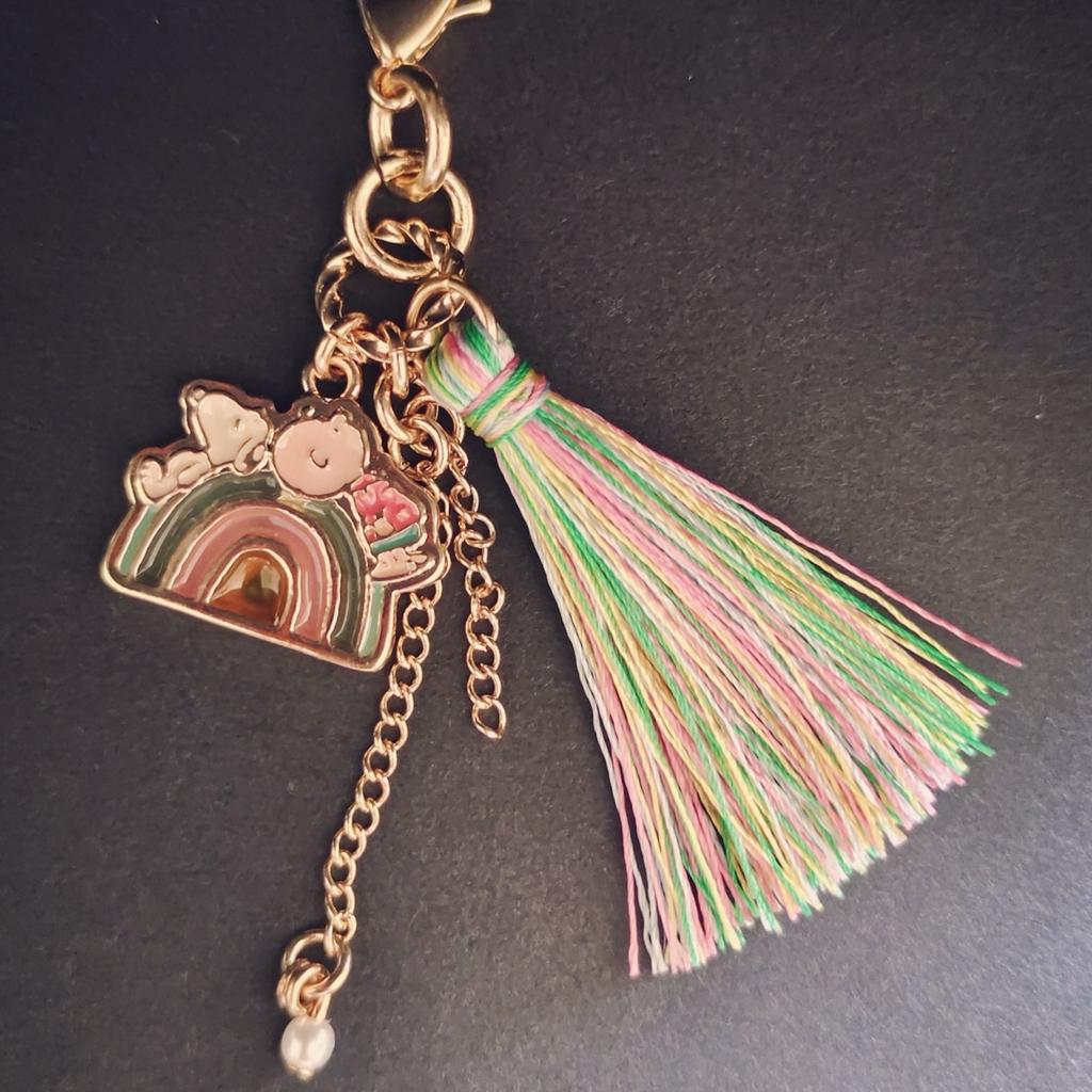 Sailor Moon Anime Peripherals Cartoons Cute Keychains High-value Girls' Hearts Schoolbag Pendants Mobile Phones Anti-lost Chains