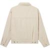 Levis Loose American Vintage Corduroy Imitation Lamb Wool Casual Jacket Women Jacket Off-White A4435-0044