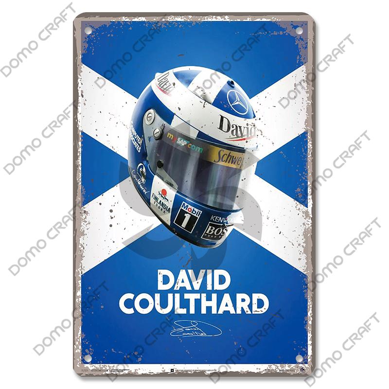 

Постер Металлическая Табличка Шлем для Формулы-1 Мотоциклетный Шлем Красный Желтый Синий Ретро Металлические Жестяные Таблички Настенный Декор Гараж Клуб Мужская Пещера 20x30cm（7.8x11.8inch）