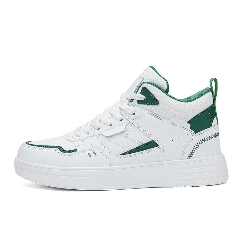 Casual sports youth board shoes autumn and winter shoes mid-top classic shoes