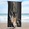 Sevilla FC Print Beach Towel, Large Soft Quick Dry Towel for Beach Camping Swimming