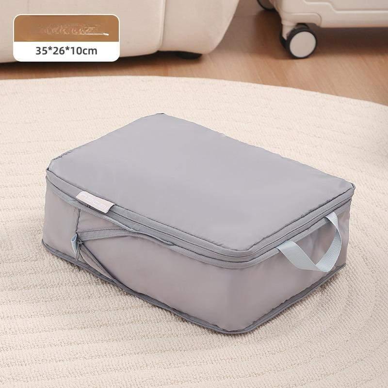 1 шт Компрессионный мешок для одежды для багажа в деловых поездках мешок для сортировки одежды портативный пуховик компрессионный мешок сумка для хранения большой вместимости 1pc серый 889₽