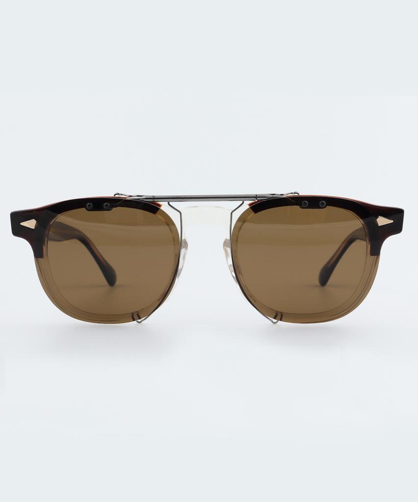 Peisyeon Mark Caesar Flip Sunglasses/Glasses