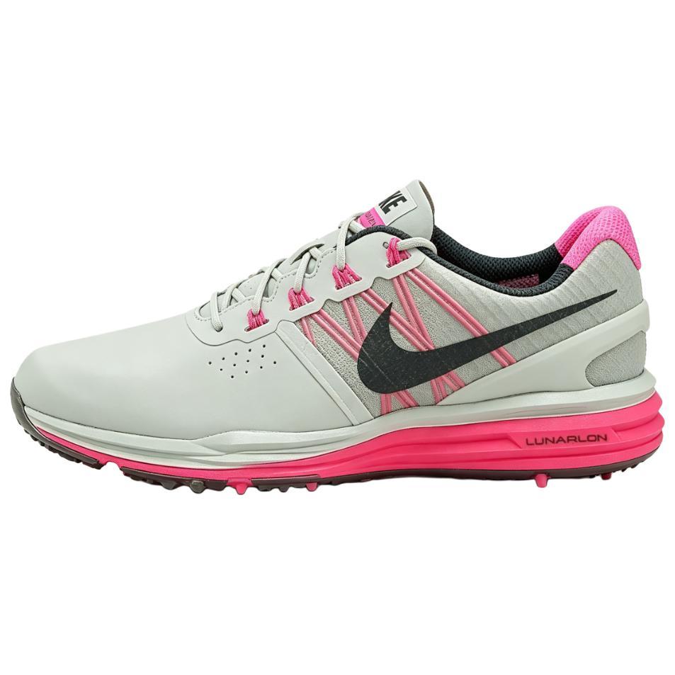 Женские серые с розовым гольф-ботинки Nike 704676-001 36.5