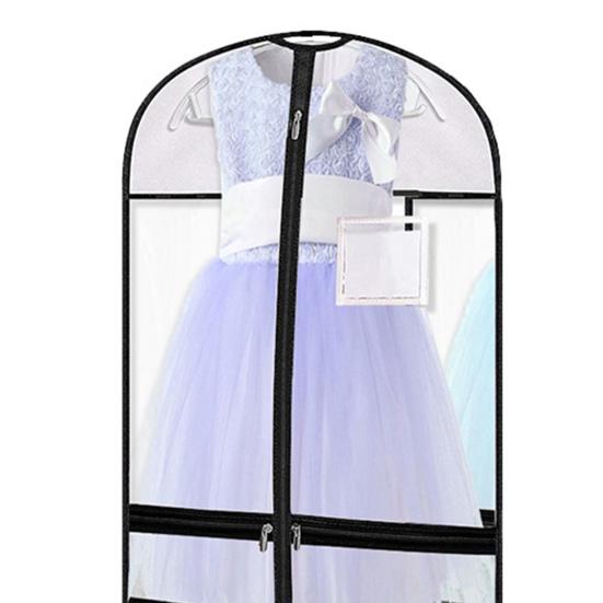 Torba do przechowywania odzieży 4 kieszenie zapinane na zamek, składana, odporna na kurz