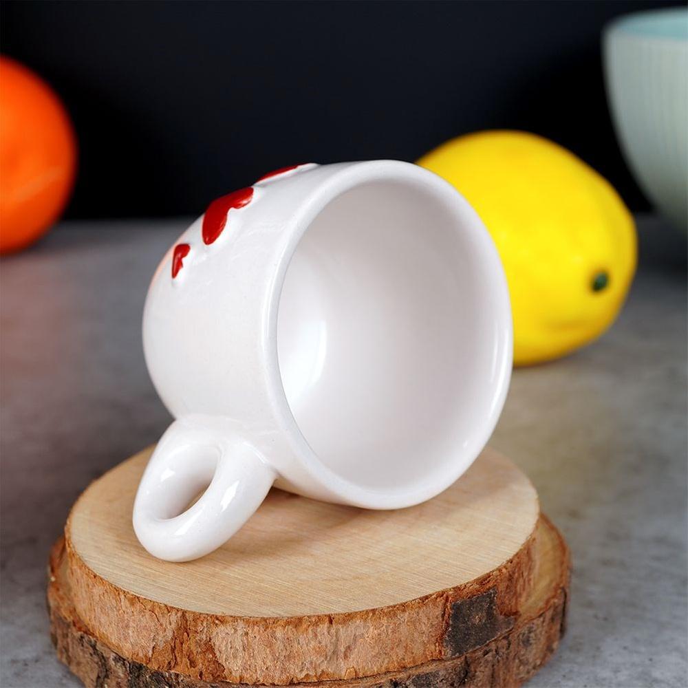 Filiżanka do Espresso Picia Kawy Ceramiczna Mały Kubek Kubeczek 80 ml