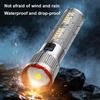 Powerful LED Flashlight Rechargeable Lamp Side Light Waterproof Tactical Lantern Handheld Torch Outdoor Camping Hiking