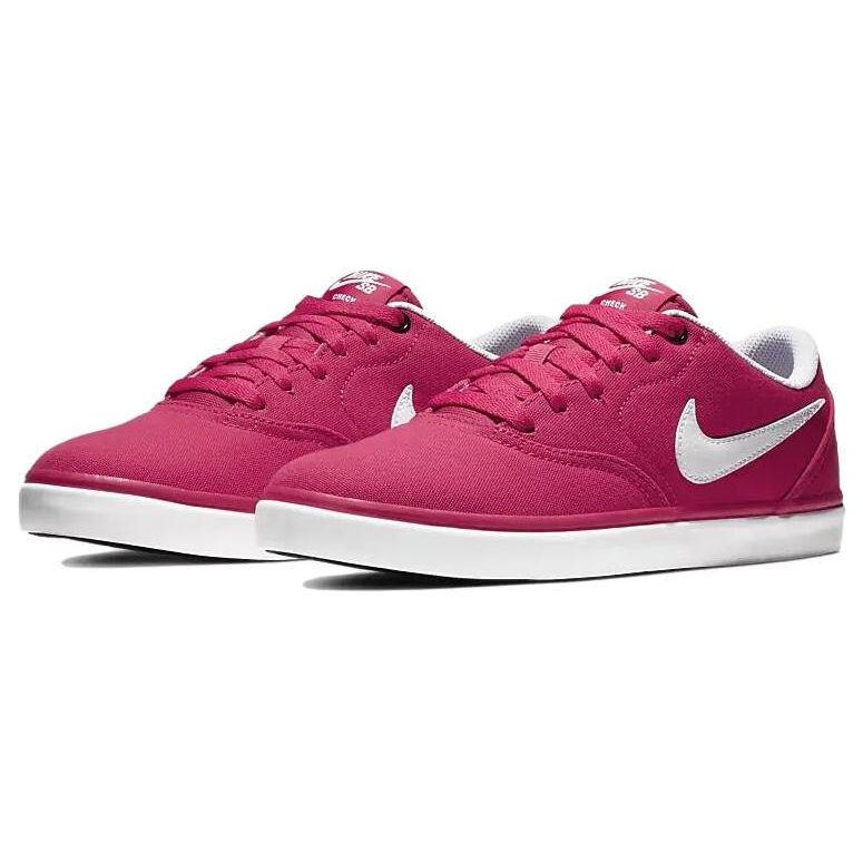 Nike SB Check Solarsoft Canvas Rush Low Top Skate Shoes Women Sneakers Pink 921463-601