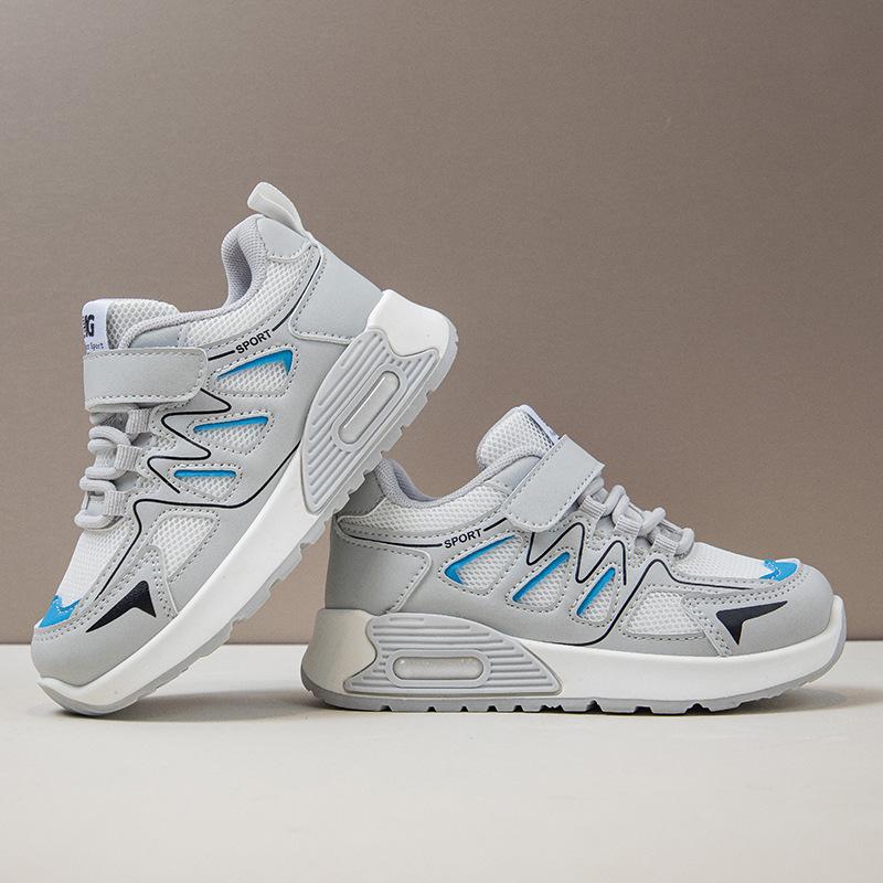 Children's Mesh Sneakers 2025 Autumn New Soft-soled Non-slip and Breathable Fashion Versatile Medium and Older Children's Casual Shoes