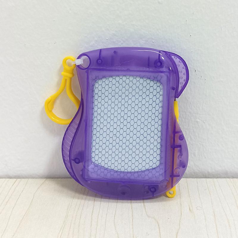 

1 шт. Міні магнітна дошка для малювання, стираний блокнот для письма, брелок, дитячі подарунки на день народження, міні брелок, іграшка-дошка для письма фіолетовий