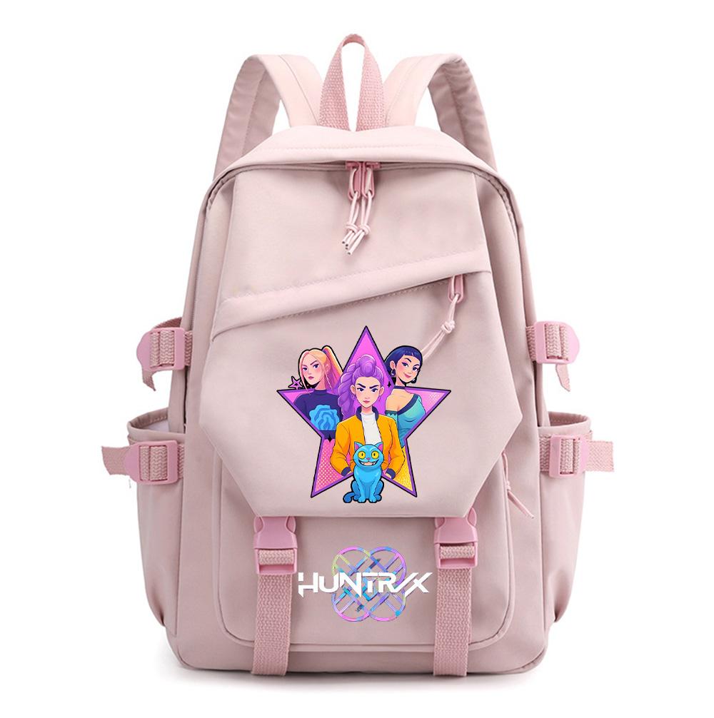 Anime Kreslený K-Pop Lovci Démonů Potisk Batoh pro Teenagery Děti Studenta Školní Taška Dívka Dítě Dárek Ženy Velká Kapacita Vodotěsná Cestovní Taška
