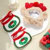 Pet Dog Hat Bandanas Christmas Accessories For Small Dog Cat Puppy Bib Scarf New Year Party Cosplay Costume Cap For Dogs Product