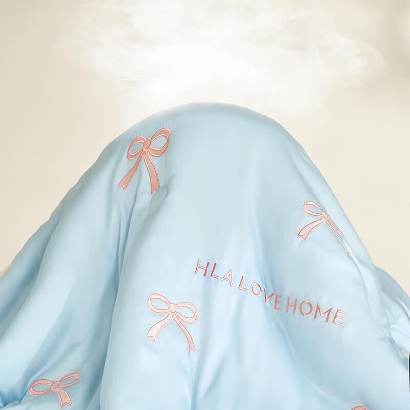 HLA Ice Silk Summer Quilt 4-Piece Set