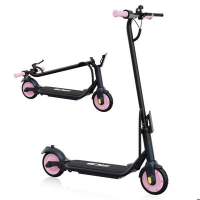 RCB R7X Electric Scooter for Kids - Foldable, 3 Speeds, Range Up To 15 Km, Super Pink Gift