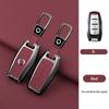 Zinc Alloy Genuine Leather Auto Smart Key Fob Cover Case Fit For Great Wall Cannon Series Power H6 Series Cannon Series P Series M4 Hover Series
