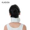 Justerbar Andningsbar nackstöd i plast Brace Rem Massager Cervical Traction Smärtlindring Nacke Avslappning Hälsovård