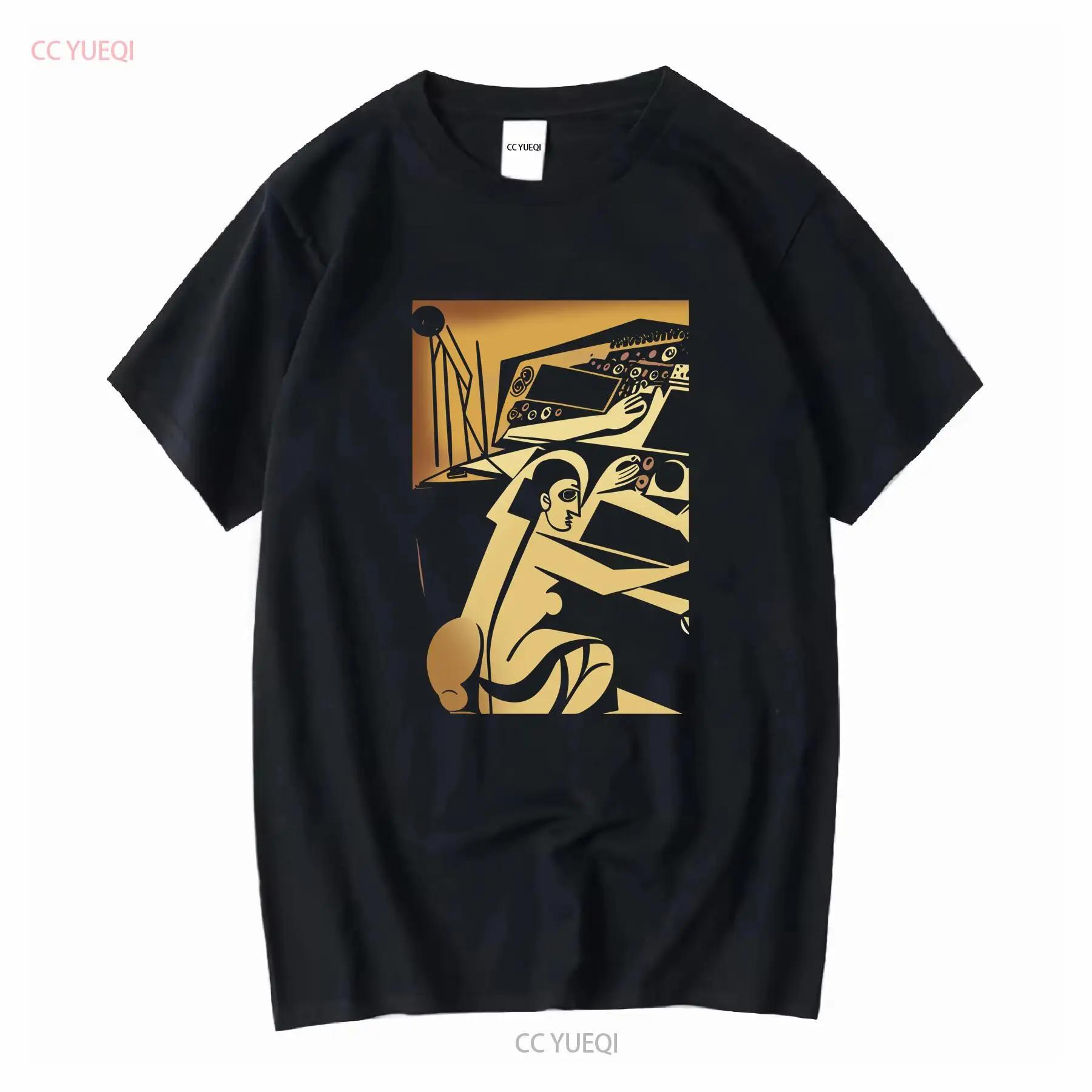 Pablo Picasso Synthesizer T Shirt Modular Synth Beat Maker Music Producer Analog Keyboard Player Dj long or short sleeves Soft S разноцветный