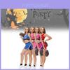 Cheerleader Costume With Milk Silk Fabric For Stage Performers And Cosplay Women