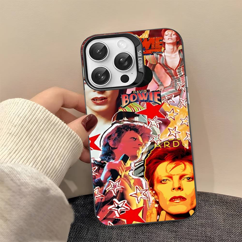 

Классический чехол для телефона D-DavidS Singer B-BowieS Для IPhone 17 16 15 14 11 12 13 Pro Max Pro Plus Цветной Серебристый Чехол iPhone 11