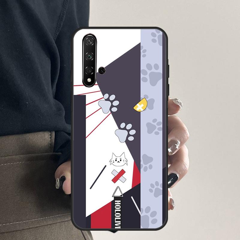 Hololive Costume For Huawei Nova Y70 Y90 Y60 Y61 Y91 Y72 9 10 SE 12i 12s 11i 5T P60 Pro P20 P30 P40 Lite Case