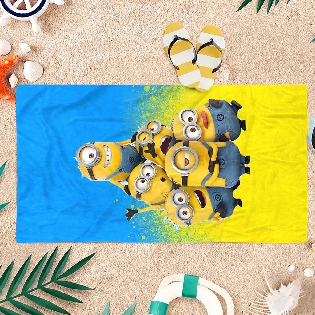 Großäugiges Süßes Wesen Bananamaster Strandtuch Schnelltrocknend Geeignet für Strandurlaub Pool Fitnessstudio Süßes Geschenk für Freunde Familien