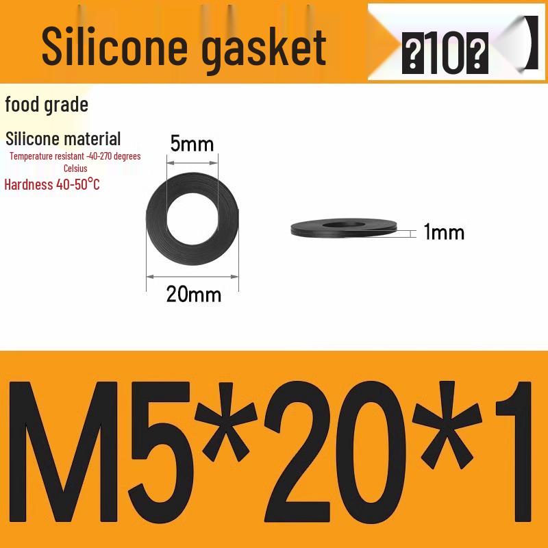 Silicone High-Temp Waterproof Gasket & Shock Absorbing Seal Pad
