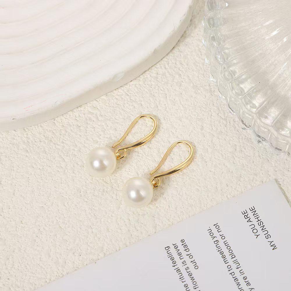 Schicke Retro-Perlenohrringe: Luxuriöses High-End S925 Silber, Modisches und Vielseitiges Nischendesign