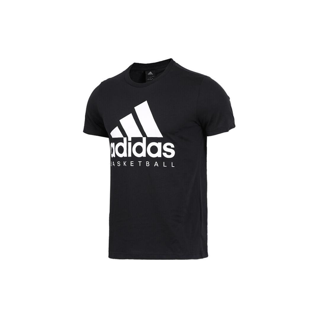 adidas Basketball Graphic T-shirt Black Men s DN4121 M