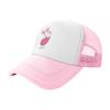 Winnie the Pooh piglet Outfits Mesh Trucker Hat Unisex Breathable pink pig Mesh-back Sun Caps Casual Adjustbale