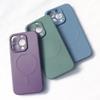 Silicone Case with MagSafe for iPhone 15 Pro Silicone Case purple